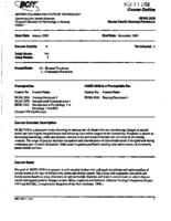 NURS 3038 - Mental Health Nursing Practicum