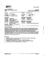 NURS 3038 - Mental Health Nursing Clinical