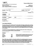 MKTG 4415 - Promotion Strategy
