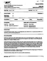 NURS 4000 - Applied Nursing Science 4
