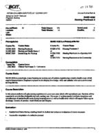 NURS 4030 - Nursing Practicum 4