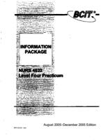 NURS 4032 - Nursing Practicum 4