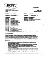 NURS 4032 - Nursing Practicum 4