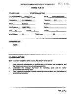 MKTG 1119 - Sports Marketing