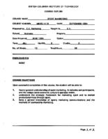 MKTG 1119 - Sports Marketing