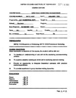 MKTG 4501 - Strategic Marketing Management 
