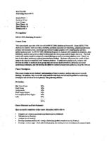 MKTG 3409 - Marketing Research II