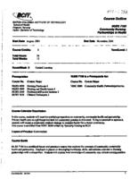 NURS 7100 - Community Nursing: Partnerships in Health