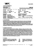 NURS 7100 - Community Nursing: Partnerships in Health