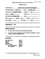 MKTG 3414 - International Marketing Management