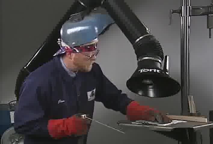07. Fillet weld, lap joint, horizontal position