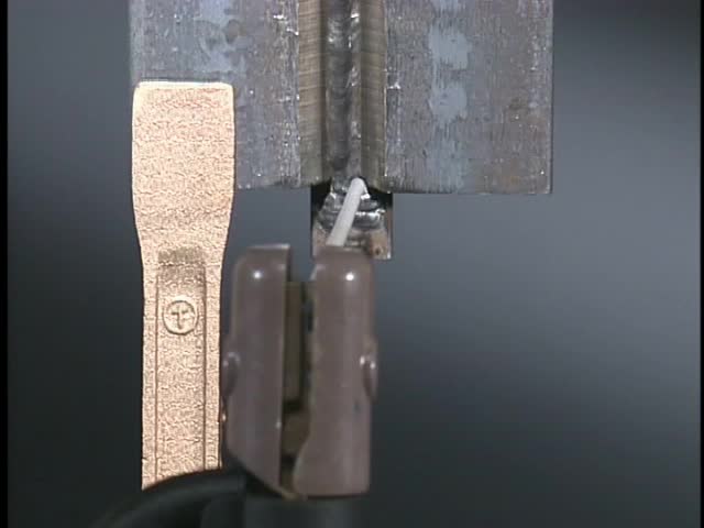 15. Single V-groove weld, butt joint, vertical (3G) position