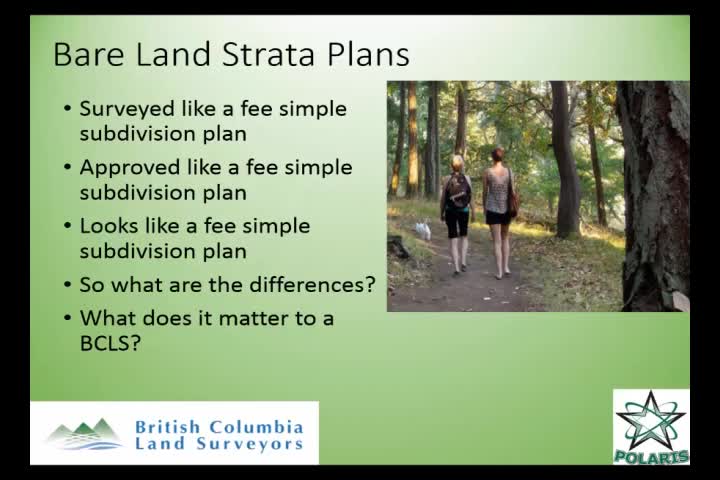 1-2 Bare land strata plans