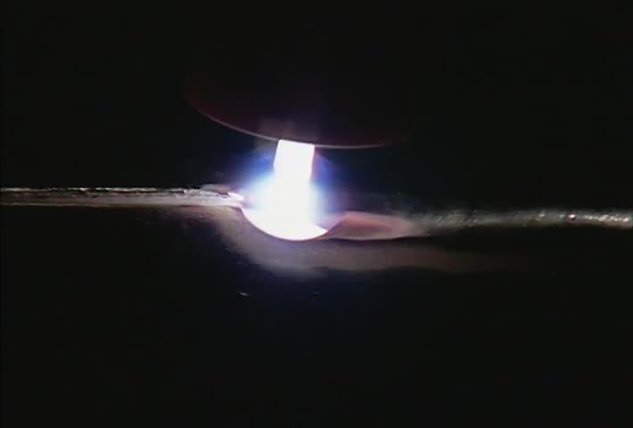 27. Fillet weld, outside corner joint, flat position (aluminum)