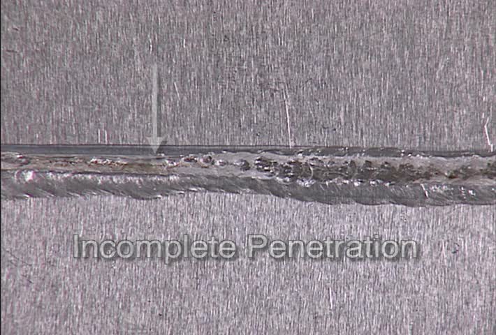 33. Visual inspection test, aluminum