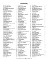 Company Index (Canadian Medical Devices Sourcebook 2021)