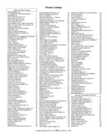 Product Listings (Canadian Medical Devices Sourcebook 2021)