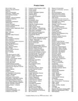 Product Index (Canadian Medical Devices Sourcebook 2022)