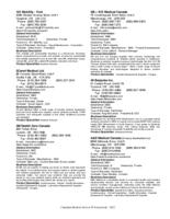 Company Listing (Canadian Medical Devices Sourcebook 2022)