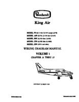 Beechcraft King Air wiring diagram manual