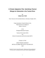 A climate adaptation plan: Identifying thermal refugia for salmonids in the Tsolum River