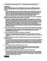Chapter 07 Solutions: Other Worlds