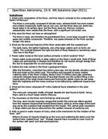 Chapter 09 Solutions: Cratered Worlds