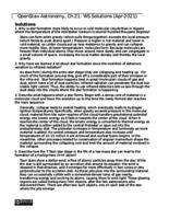 Chapter 21 Solutions: The Birth of Stars
