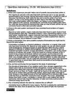 Chapter 30 Solutions: Life in the Universe