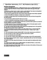 Chapter 07 Problems: Other Worlds
