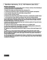 Chapter 12 Problems: Rings, Moons, and Pluto