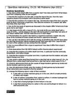 Chapter 23 Problems: The Death of Stars
