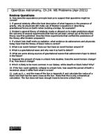 Chapter 24 Problems: Black Holes and Spacetime