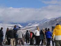 FWR students & instructors looking out over Lamar Valley in Yellowstone National Park