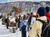 FWR students with park naturalist Cate Splane on Terrace Trail
