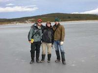 Wildlife Instructor Dr. Doug Ransome with students