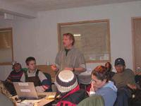 FWR students and instructors with Interfor biologist