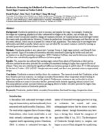 Kombucha: determining the likelihood of secondary fermentation and increased ethanol content via stated sugar content on product labels