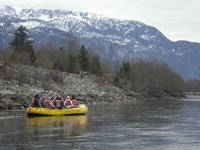 FWR students rafting on the Squamish River & assessing Bald Eagle numbers