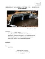 Redesign of a flooding culvert for a highway in Northern BC