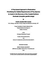 A prey-based approach to restoration
