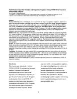 Food premises inspection violations and inspection frequency during COVID-19 in Vancouver Island Health Authority