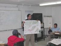 FWR students learning about search and rescue techniques