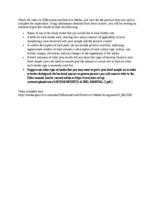 Differential and Selective Media Assignment (.docx version)