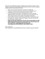 Differential and Selective Media Assignment (.odt version)