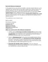 Unknown Assignment Instructions (.odt version)