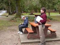 Recreation Land Mgmt. Instructor Danny Catt delivers field session