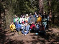 Jack Lay with FWR students
