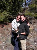 FWR students with big horn sheep horns