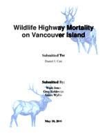 Wildlife highway mortality on Vancouver Island
